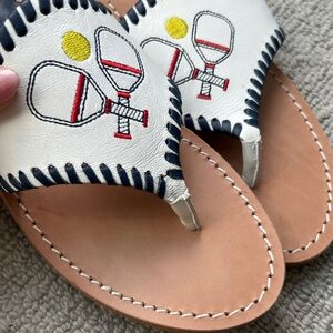 Jack Rogers Pickleball Tennis Thong Sandals